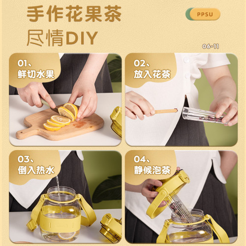 PPSU大肚杯大容量耐高溫高顔值兒童水杯孕婦可攜式吸管杯水壺女新款 PPSU大肚杯大容量耐高溫高顔值兒童水杯孕婦可攜式吸管杯水壺女新款