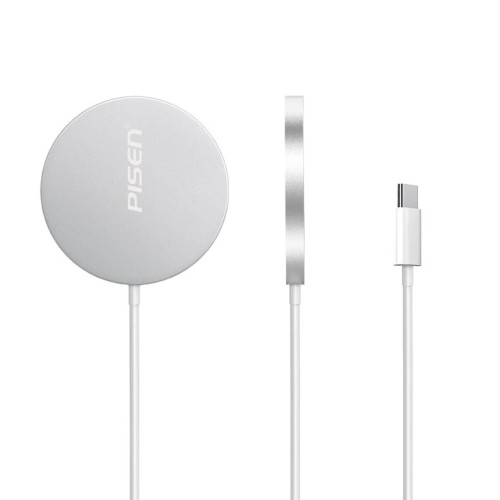 品勝磁吸magsafe無線快充適用蘋果16充電器15pro數據線充電閃充