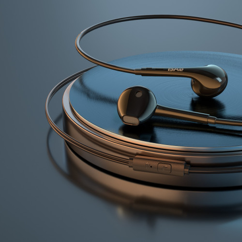 AWEI用維入耳式有線耳機適用華爲小米蘋果斜插線控耳機 AWEI用維入耳式有線耳機適用華爲小米蘋果斜插線控耳機