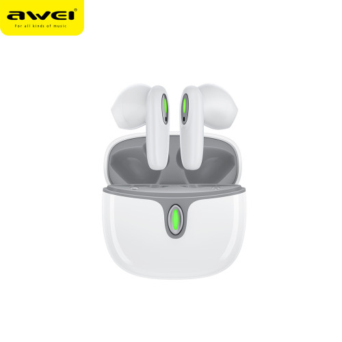 Awei用維新品迷你藍牙耳機 藍牙5.3長續航高音質tws無線耳機 Awei用維新品迷你藍牙耳機 藍牙5.3長續航高音質tws無線耳機