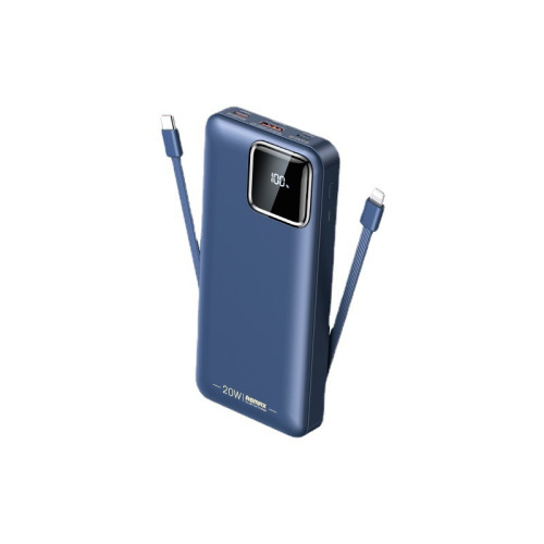 REMAX 速捷 20000安培大容量雙線快充充電寶 自帶線PD20W行動電源 REMAX 速捷 20000安培大容量雙線快充充電寶 自帶線PD20W行動電源