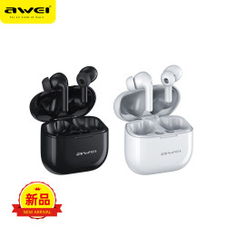 AWEI用維新款入耳式藍牙耳機T1 Pro藍牙5.3TWS耳機性價比款