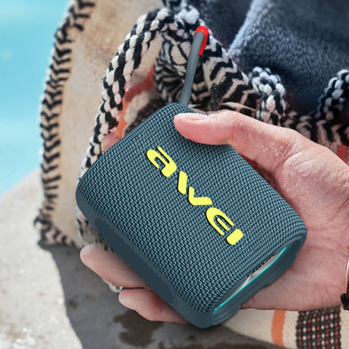 AWEI用維Y382爆款可攜式低音砲7級防水戶外露營tws藍牙音箱 AWEI用維Y382爆款可攜式低音砲7級防水戶外露營tws藍牙音箱