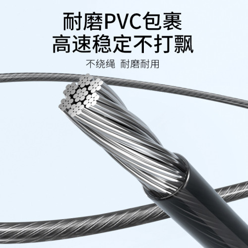 李甯拳擊跳繩專業pvc鋼絲健身減肥運動燃脂競速成人男士負重訓練 李甯拳擊跳繩專業pvc鋼絲健身減肥運動燃脂競速成人男士負重訓練