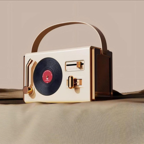 C220復古藍牙音箱多功能小型唱片機手機電腦桌面小音響迷你新款 C220復古藍牙音箱多功能小型唱片機手機電腦桌面小音響迷你新款