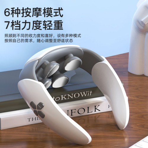 頸椎按摩儀 熱敷護頸儀TENS微電流脈沖拍打肩頸理療儀 頸椎儀 頸椎按摩儀 熱敷護頸儀TENS微電流脈沖拍打肩頸理療儀 頸椎儀