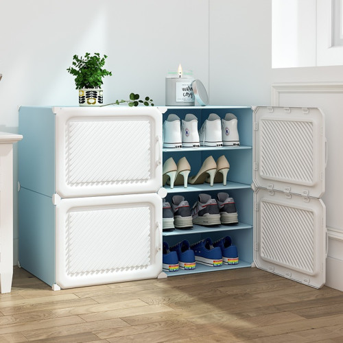 鞋架子家用簡易室內門口好看多層防塵收納神器爆款經濟型玄關鞋櫃 鞋架子家用簡易室內門口好看多層防塵收納神器爆款經濟型玄關鞋櫃