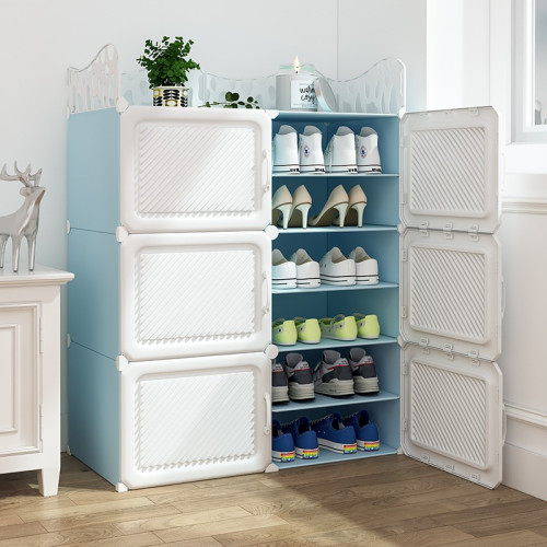 鞋架子家用簡易室內門口好看多層防塵收納神器爆款經濟型玄關鞋櫃 鞋架子家用簡易室內門口好看多層防塵收納神器爆款經濟型玄關鞋櫃