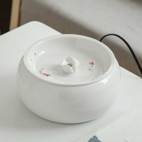 不溼嘴貓狗流動飲水機水寵物自動循環智能活水泵電動流水喝水活水 不溼嘴貓狗流動飲水機水寵物自動循環智能活水泵電動流水喝水活水