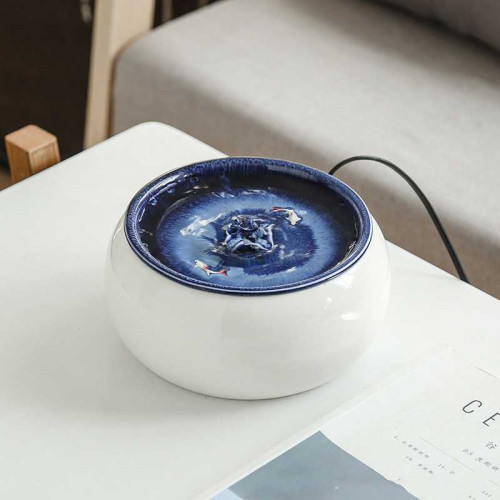 不溼嘴貓狗流動飲水機水寵物自動循環智能活水泵電動流水喝水活水 不溼嘴貓狗流動飲水機水寵物自動循環智能活水泵電動流水喝水活水