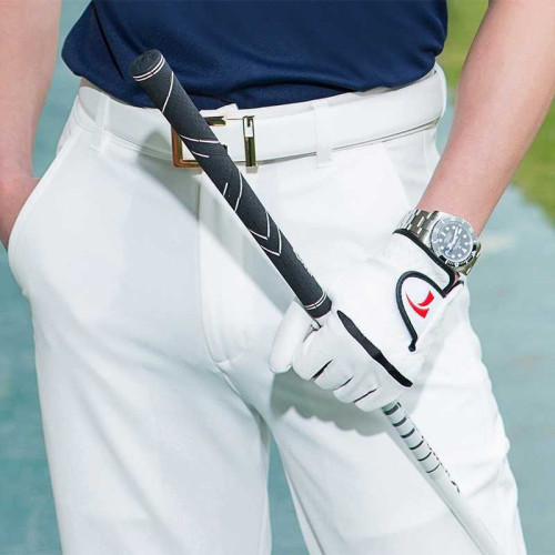 高爾夫球手套透氣羊皮手套全皮手套左右均有男士運動手套透氣防滑