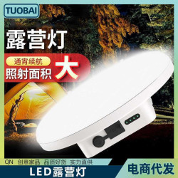 雅尼X6F系列露營燈帳篷燈LED應急備用燈充電掛燈超亮營地野營照明