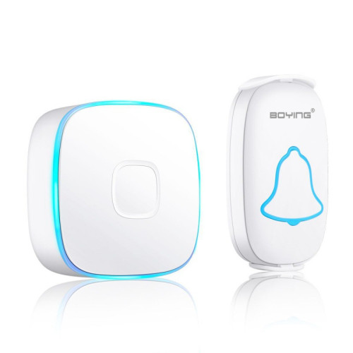 遠距離音樂防水門鈴老人呼叫器鈴無線家用鈴交流數碼一拖一呼叫器 遠距離音樂防水門鈴老人呼叫器鈴無線家用鈴交流數碼一拖一呼叫器