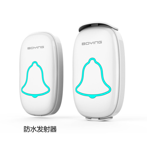 遠距離音樂防水門鈴老人呼叫器鈴無線家用鈴交流數碼一拖一呼叫器 遠距離音樂防水門鈴老人呼叫器鈴無線家用鈴交流數碼一拖一呼叫器