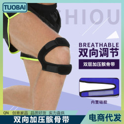 髕骨帶跑步冰骨男女士損傷運動保護膝蓋關節籃球運動減震半月板套