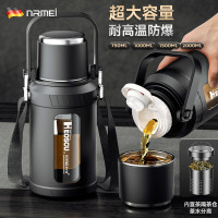 塑玻杯大容量2000ml茶水分離耐高溫玻璃水壺男款戶外可攜式防摔