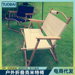 戶外折曡椅克米特椅可攜式露營靠背野外營地可攜式野營釣魚靠背野餐椅