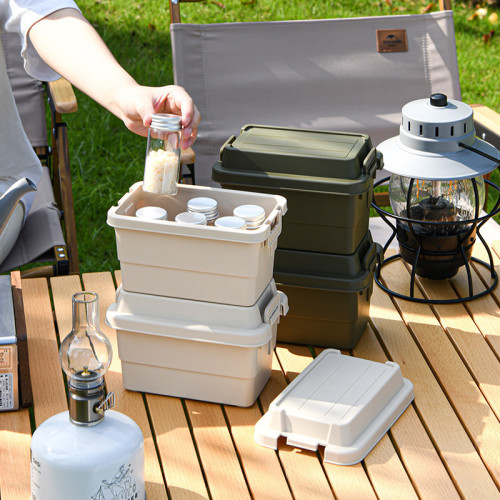 戶外露營迷你儲物箱桌面調味瓶罐收納旅行收納箱可攜式雜物收納箱 戶外露營迷你儲物箱桌面調味瓶罐收納旅行收納箱可攜式雜物收納箱