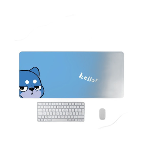 防滑滑鼠墊大桌墊護腕橡膠針織鎖邊發光無線桌墊滑鼠墊通用 防滑滑鼠墊大桌墊護腕橡膠針織鎖邊發光無線桌墊滑鼠墊通用