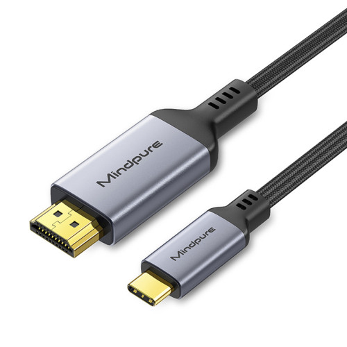 type-c轉hdmi4k60hz適用手機筆記型電腦顯示器投影線材4K無氧銅芯 type-c轉hdmi4k60hz適用手機筆記型電腦顯示器投影線材4K無氧銅芯