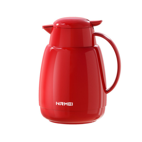 保溫壺家用結婚陪嫁大容量玻璃內膽高檔可攜式宿舍熱水瓶紅色暖水壺 保溫壺家用結婚陪嫁大容量玻璃內膽高檔可攜式宿舍熱水瓶紅色暖水壺