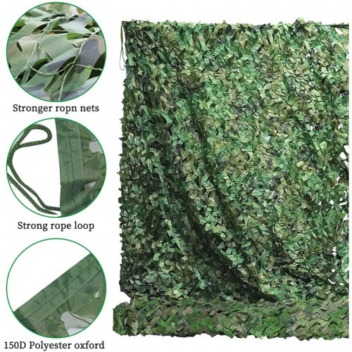 軍迷特勤偵察網戰術防雷達植被遮陽遮障加密戶外裝飾迷彩網綠化蓋