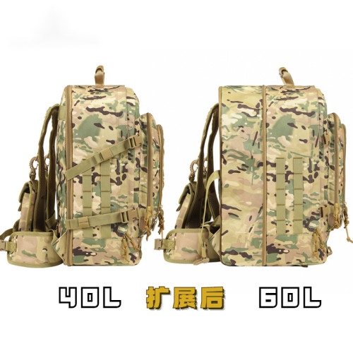 戶外運動登山包戰術後背包袋鼠後背包 wargame軍迷迷彩戰術後背包露營包