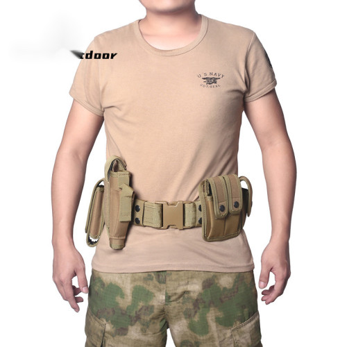 戶外戰術腰帶十件套可拆卸附件包腰保安執勤巡邏特勤戰術腰帶野戰 戶外戰術腰帶十件套可拆卸附件包腰保安執勤巡邏特勤戰術腰帶野戰