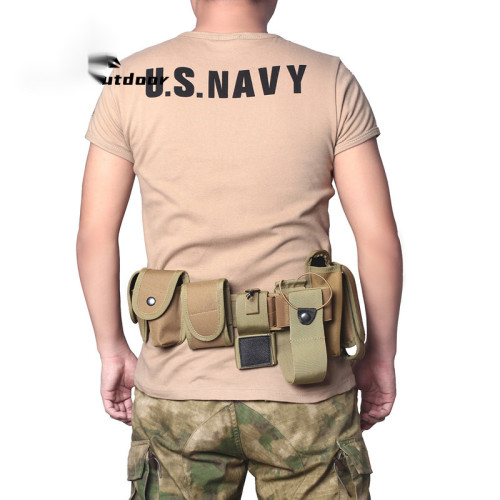 戶外戰術腰帶十件套可拆卸附件包腰保安執勤巡邏特勤戰術腰帶野戰 戶外戰術腰帶十件套可拆卸附件包腰保安執勤巡邏特勤戰術腰帶野戰