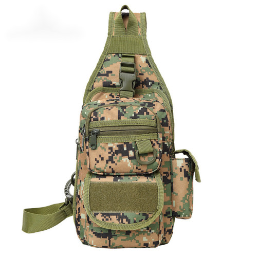 戶外運動男士胸包軍迷迷彩帶槍套快拔套單肩斜後背包野外徒步軍迷胸 戶外運動男士胸包軍迷迷彩帶槍套快拔套單肩斜後背包野外徒步軍迷胸