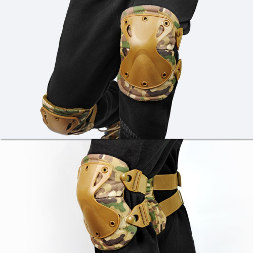 戶外運動騎行護具金剛護膝護肘四件CS運動訓練軍迷戰術金剛護膝護 戶外運動騎行護具金剛護膝護肘四件CS運動訓練軍迷戰術金剛護膝護