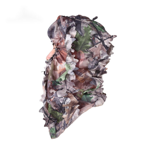 戶外垂釣防曬防風沙頭巾CS廢墟迷彩偽裝頭套騎行面罩狙擊戰術面罩