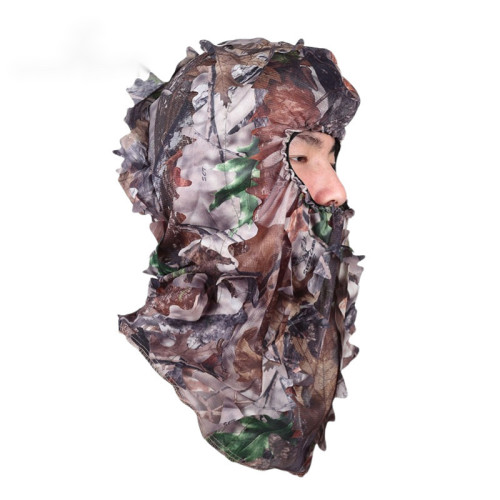戶外垂釣防曬防風沙頭巾CS廢墟迷彩偽裝頭套騎行面罩狙擊戰術面罩