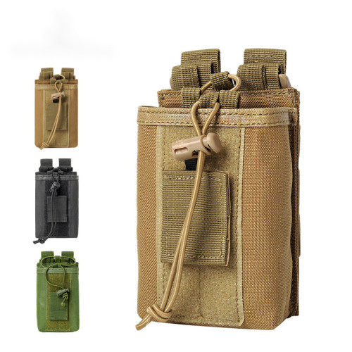 戶外運動戰術對講機包收音機附件包 MOLLE對講機包對講機保護腰包