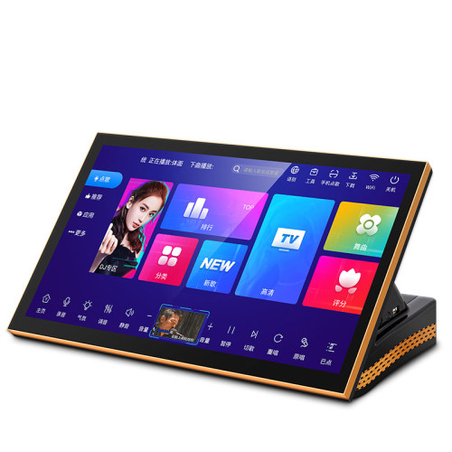 家庭觸控卡拉OK高清家用語音點歌機安卓雙系統娛樂K歌點歌台唱K台 家庭觸控卡拉OK高清家用語音點歌機安卓雙系統娛樂K歌點歌台唱K台