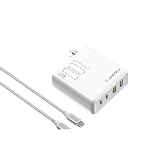 品勝GaN氮化鎵充電器120W快充套裝PD折曡插頭typec四口沖手機平板 品勝GaN氮化鎵充電器120W快充套裝PD折曡插頭typec四口沖手機平板