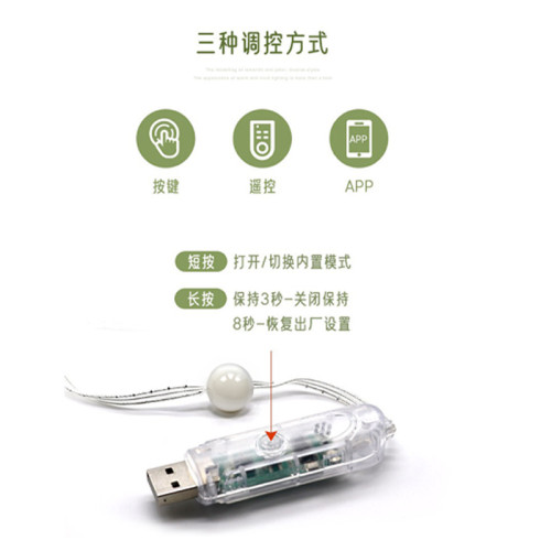 圓珠燈串APP藍牙幻彩皮線燈戶外露營房間裝飾usb彩燈氛圍燈串 圓珠燈串APP藍牙幻彩皮線燈戶外露營房間裝飾usb彩燈氛圍燈串
