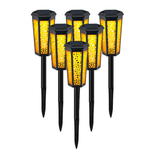 太陽能地插草坪燈 LED戶外防水鏤空裝飾景觀庭院花園景觀燈地插燈