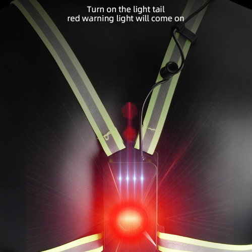 新款Type-c充電跑步燈胸前燈戶外登山運動夜跑燈跑步燈警示燈 新款Type-c充電跑步燈胸前燈戶外登山運動夜跑燈跑步燈警示燈