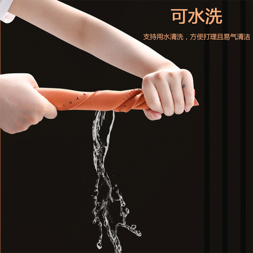 超薄款繙毛皮汽車扶手箱墊alcantara扶手箱保護墊汽車內飾三叉星