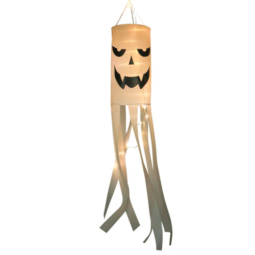 萬聖節發光幽靈吊鬼風筒旗掛件鬼節恐怖氛圍戶外掛樹裝飾布置 萬聖節發光幽靈吊鬼風筒旗掛件鬼節恐怖氛圍戶外掛樹裝飾布置