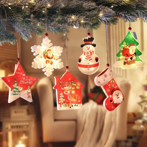 聖誕節裝飾燈 LED燈串聖誕樹掛件房間氛圍燈吸盤燈聖誕樹裝飾彩燈 聖誕節裝飾燈 LED燈串聖誕樹掛件房間氛圍燈吸盤燈聖誕樹裝飾彩燈