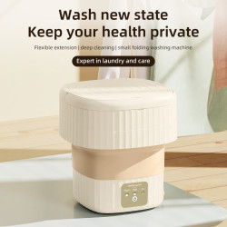 折曡洗衣機大容量家用可攜式內衣內褲洗脫一體迷你洗衣機禮品