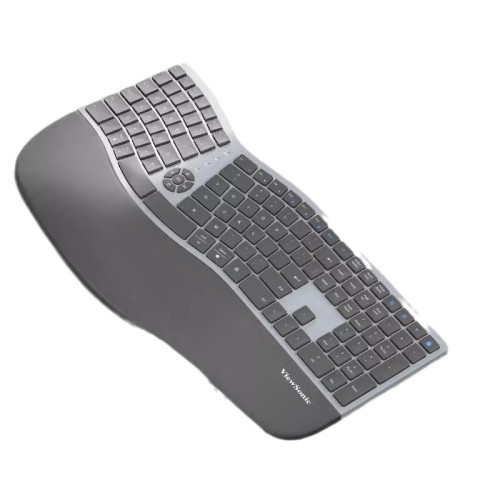 優派筆電桌上型電腦主機無線鍵盤藍牙充電雙模人體工學多媒體鍵盤 優派筆電桌上型電腦主機無線鍵盤藍牙充電雙模人體工學多媒體鍵盤