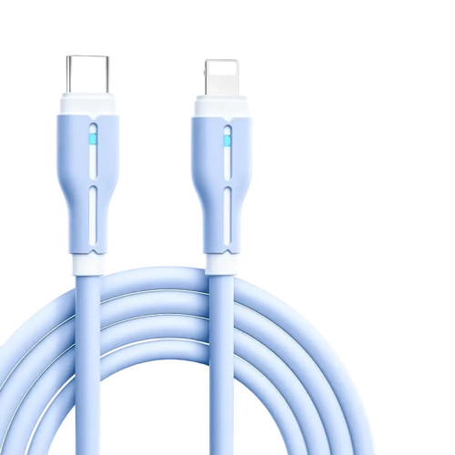 20W快充數據線適用於蘋果13iphone14液態矽膠快充手機平板PD閃充