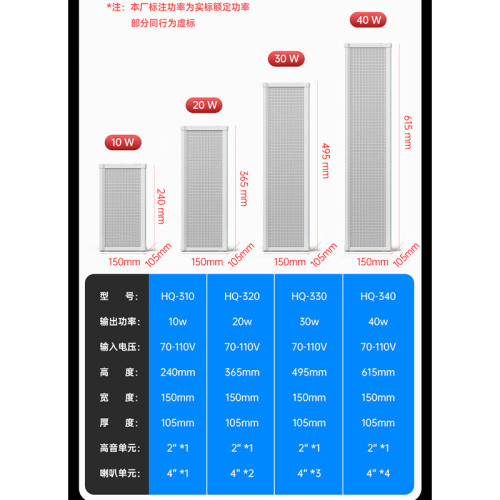 戶外音柱 室外防水戶外壁掛式音箱校園公共廣播喇叭音響防水音柱 戶外音柱 室外防水戶外壁掛式音箱校園公共廣播喇叭音響防水音柱