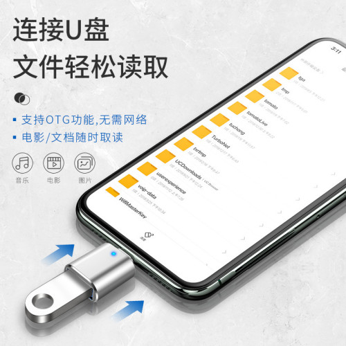 otg轉接頭線typec接口轉usb手機u盤轉換器連接讀卡適用華爲車用用