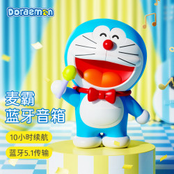哆啦A夢 迷你可攜式藍牙音箱 小巧長續航 麥霸藍牙哆啦音響卡通禮品
