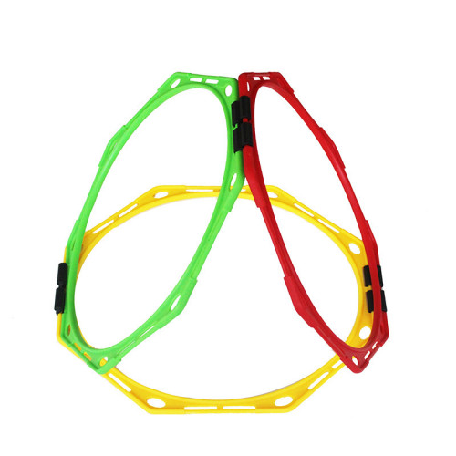 八邊形敏捷圈籃球控球體能訓練環六邊形運動步伐跳圈足球環欄跳格 八邊形敏捷圈籃球控球體能訓練環六邊形運動步伐跳圈足球環欄跳格