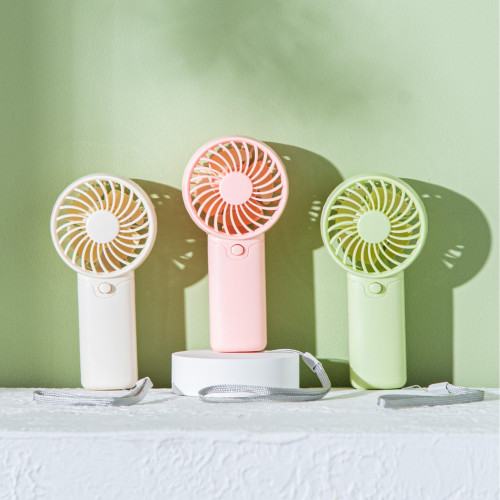 手持小風扇迷你可攜式學生宿捨桌面風扇禮品乾電池款手持風扇